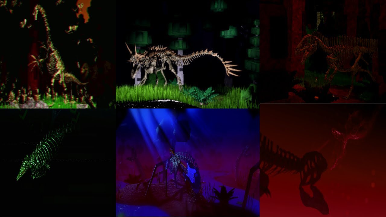 Checking out the new teasers for the Halloween event in Dinosaur simulator