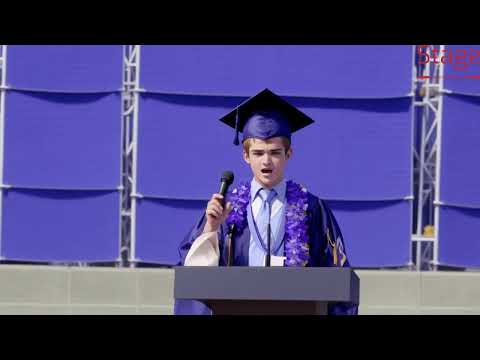 Best HS Graduation Speech Ever! Weber High Graduate