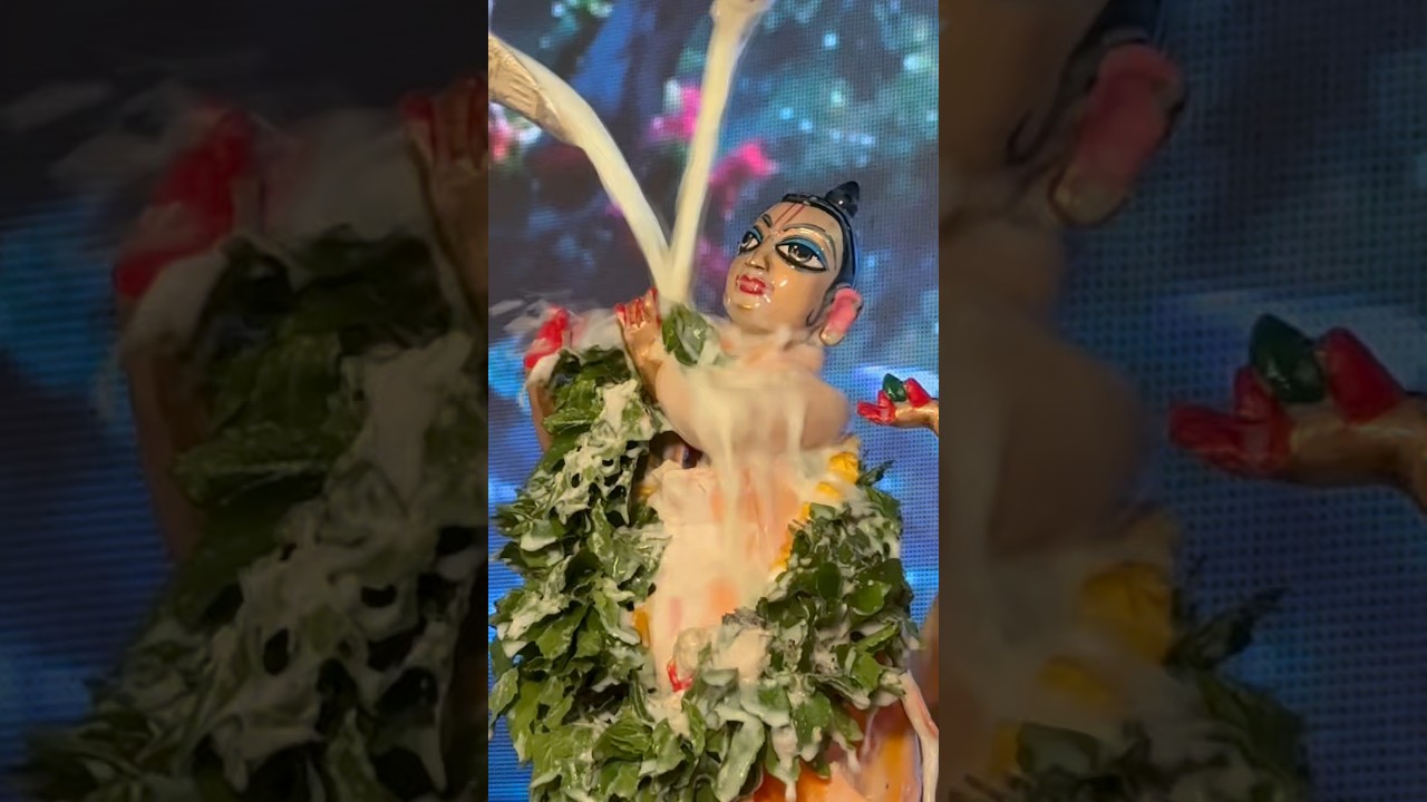 Divine Janmashtami Abhishek at ISKCON Bhiwandi | Lord Krishna’s Appearance Day Celebration
