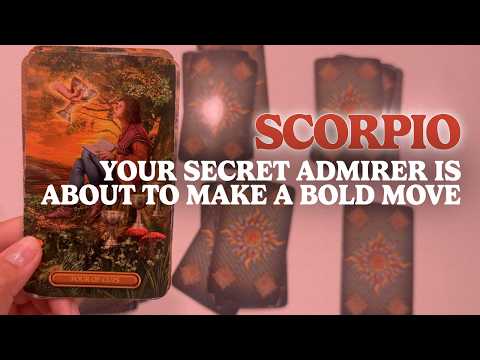 SCORPIO: SECRET ADMIRER CAN’T HOLD IT IN ANYMORE, AN UNEXPECTED CONFESSION CHANGES EVERYTHING! 🔥