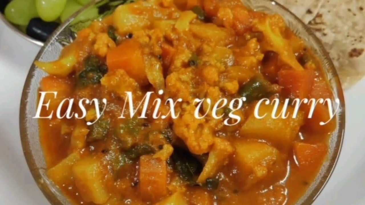 Mix veg curry / vegitable masala for chappathi / വെജിറ്റബിൾ മസാല
