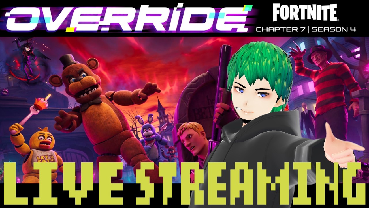 【Fortnite】~7:40/リロードもハロウィン仕様に!新?マップで朝活ソロ【PAD手元動画】 #フォートナイト #フォトナ #fortnite #ライブ #配信