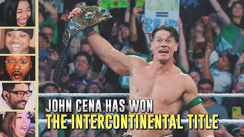 Reactions to John Cena FINALLY becoming GRAND SLAM CHAMPION 