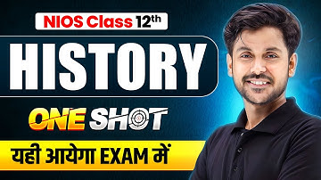 NIOS Class 12th History Most Important Questions with Solutions | Pass 100% | NO Fail