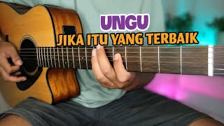UNGU - JIKA ITU YANG TERBAIK (akustik cover) instrumen full akustik drum