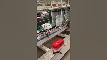 Automatic Folder Gluer Machine with Lock Bottom #manufacturing#corrugatedsheet#carton#box #cardboard