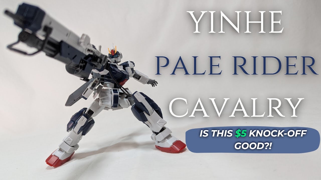 Is this Limited Edition Bootleg Really $5? | HG 1/144 Yinhe Pale Rider Cavalry Gunpla Review