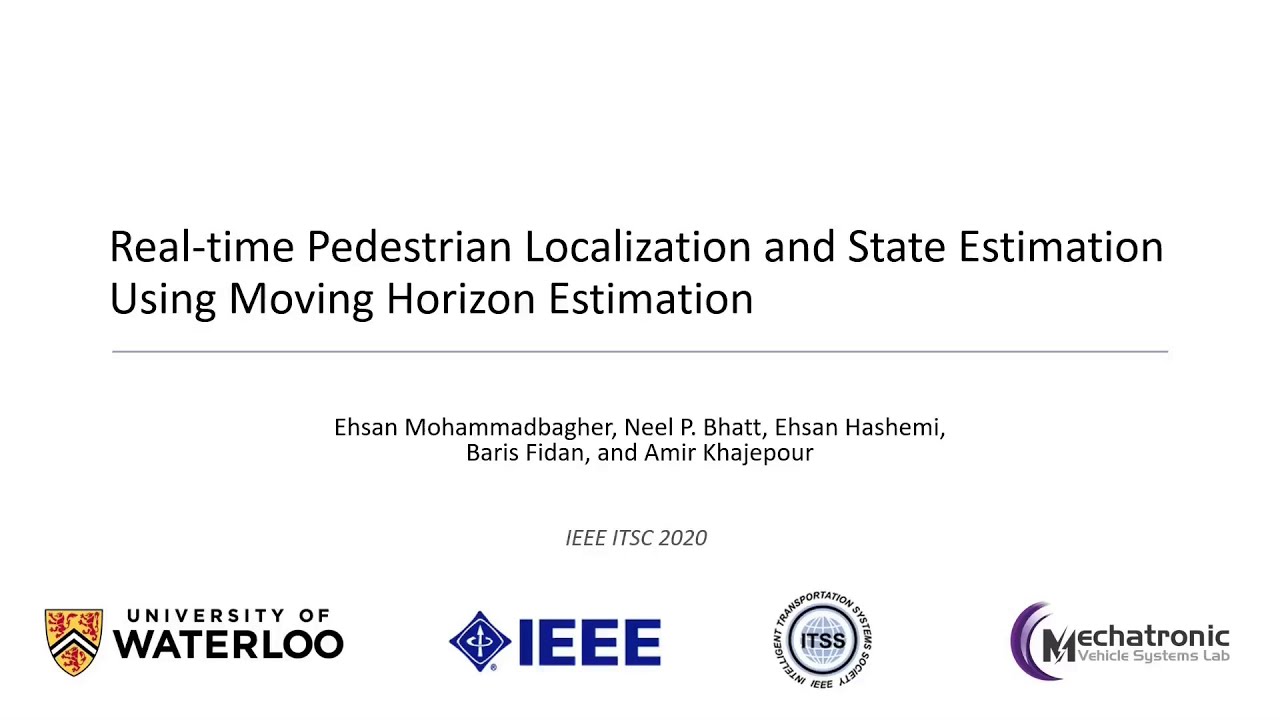 ITSC2020: MHE Pedestrian State Estimation Paper Presentation
