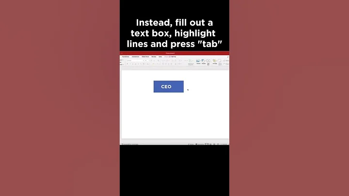 Easiest way to make organization chart in powerpoint.