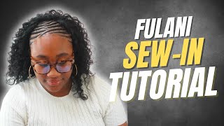 Fulani Sew in Tutorial Step by Step | Blu Haven Salon