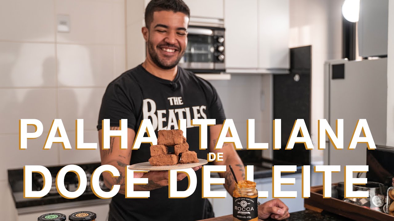 Palha Italiana de doce de leite! | ROCCA EM CASA com Leo Santos #14