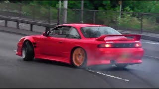 Tuner Cars Leaving a Car Show - June 2019