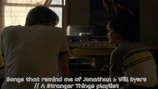 Jonathan and Will Byers playlist // Stranger Things 