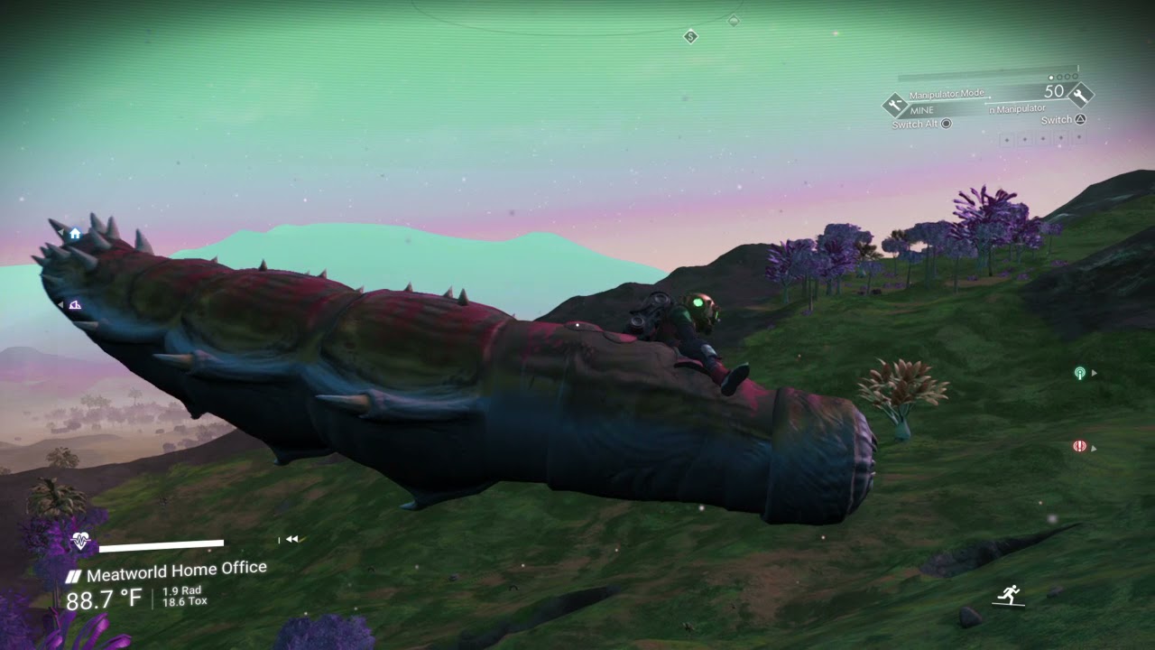 Riding the sandworm NMS YouTube