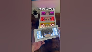 These anime light boxes are amazing #anime #lightbox #naruto #art #unboxing