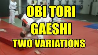 Information OBI TORI GAESHI TWO VARIATIONS Guide