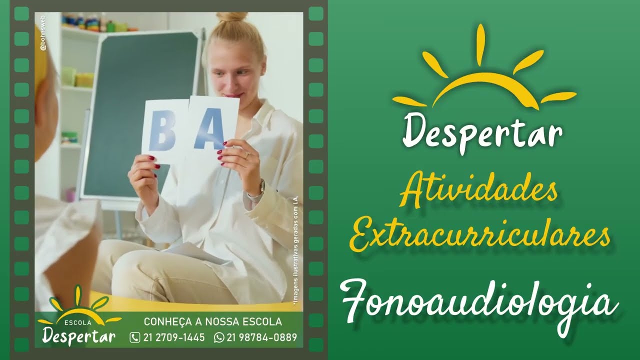 Comunicação e Desenvolvimento: Conheça o Serviço de Fonoaudiologia da Escola Despertar!
