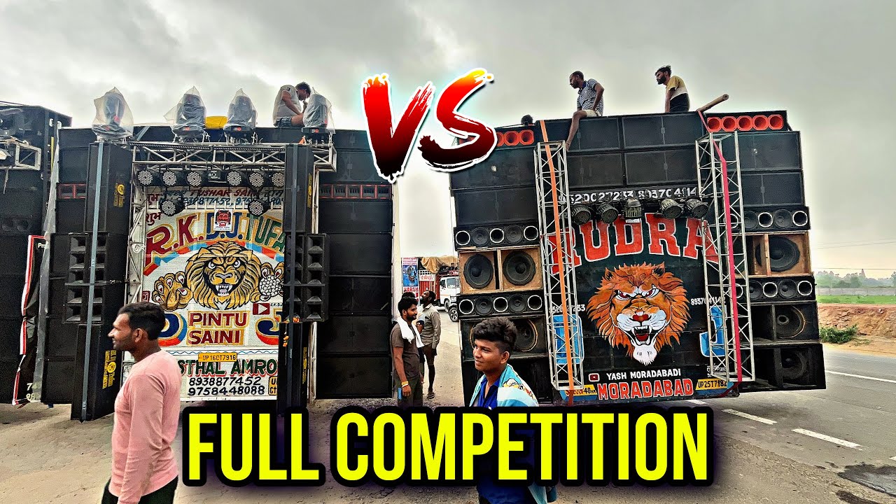RK DJ TUFAN VS RUDRA DJ || FULL COMPETITION