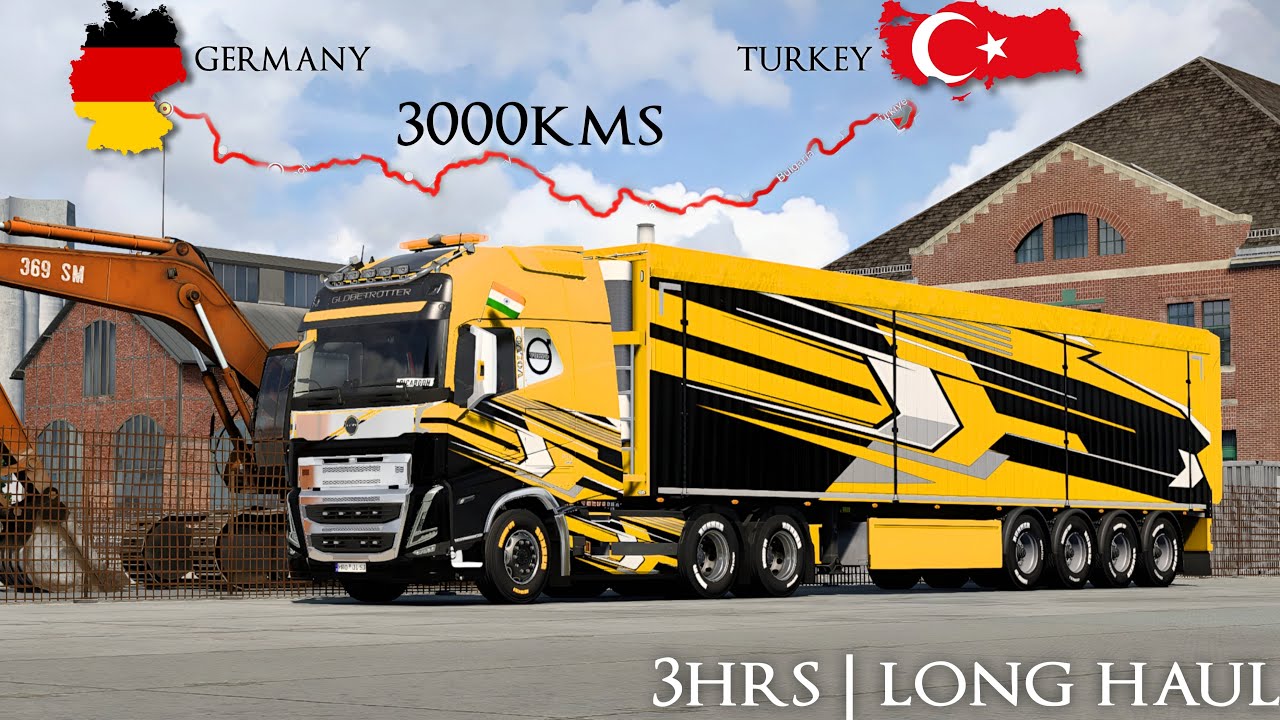 A Cross-Country Trucking Journey | Germany to Turkey | ETS2