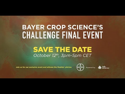 Bayer Crop Science 2021 International Startup Call powered by Hello Tomorrow - Finals Event
