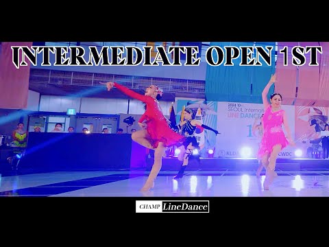 [라인댄스]국제대회2024 ucwdc seoul international intermediate 1st 인터챔피언 | <strong>pulse</strong>(samba) | 라인댄스 | 서울대회 | 458번