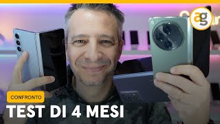Andreagaleazzi.com Video CONFRONTO PIEGHEVOLI GALAXY FOLD 5 vs. HONOR V2 vs. OnePlus OPEN