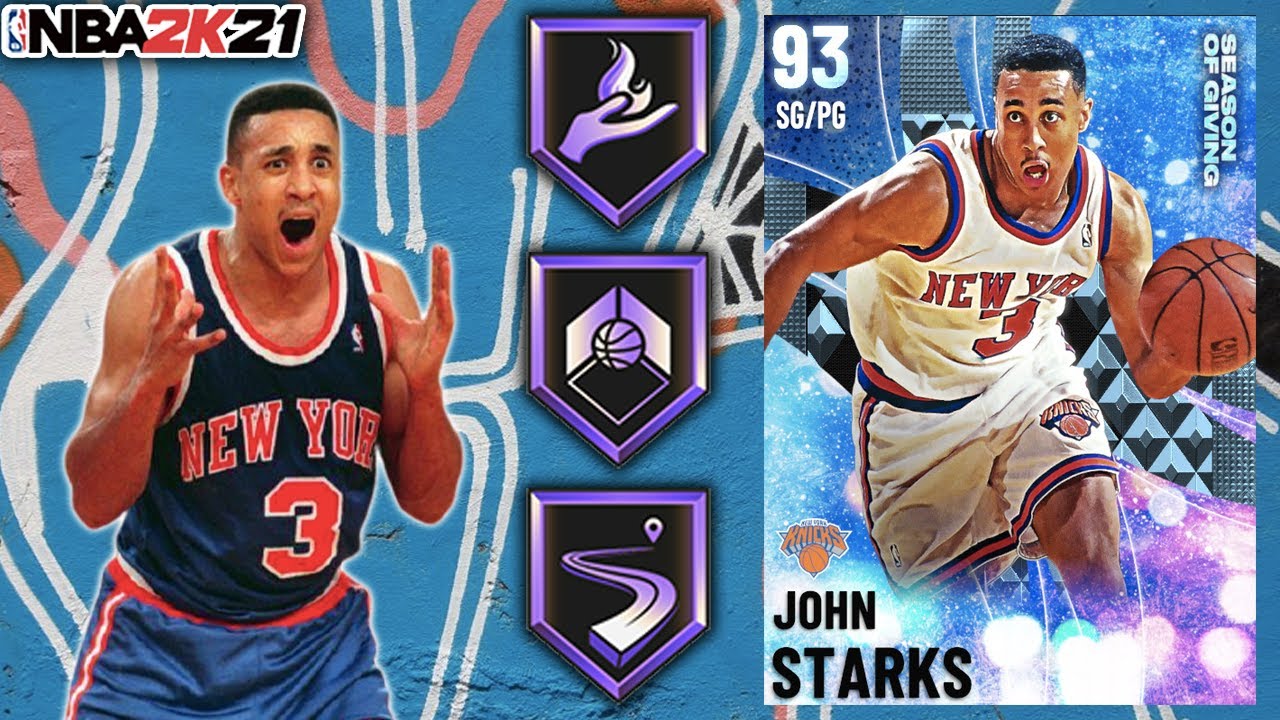 DIAMOND JOHN STARKS GAMEPLAY! HOW GOOD IS HE IN NBA 2K21 MyTEAM?