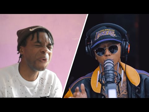 Abaddon and Flow G perform "Pare" LIVE on Wish 107.5 Bus | REACTION