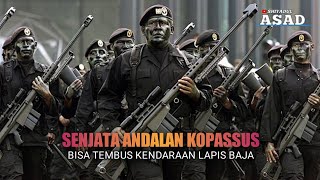 SENJATA ANDALAN PRAJURIT KOPASSUS, ADA SNIPER BISA TEMBUS KENDARAAN LAPIS BAJA