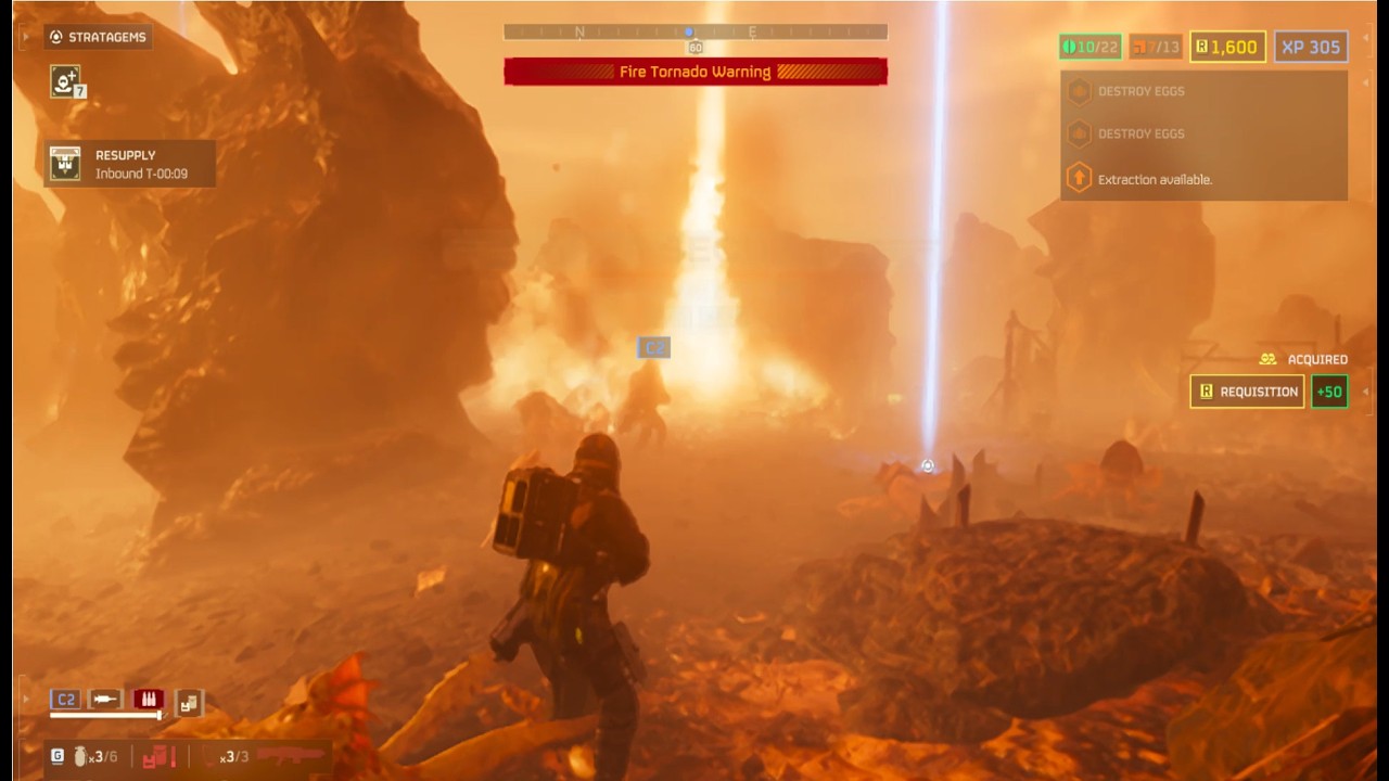 The Most Stressful Helldivers 2 Extraction Ever Recorded - YouTube