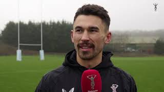 Nick David ready to step up against London Irish