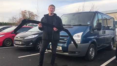 Ford Transit MK-7 Bonnet Guard Fitting Guide | Van Demon