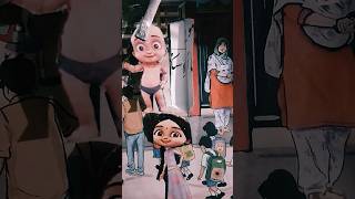Horror art #artbynavya #ScaryArtWork #DarkImagination #ArtCommunity#viral#shorts #art 😈