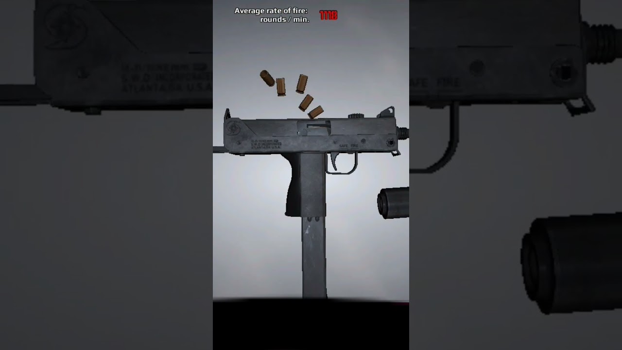 Ingram mac_11“submachinegun”/how it works/GUNNYVERSE/