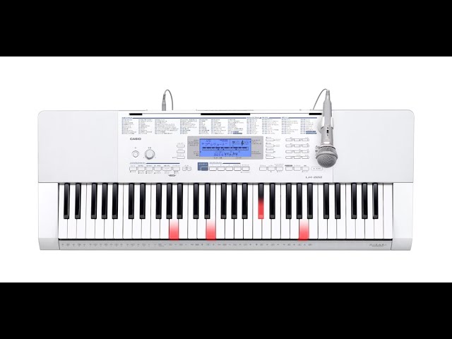 CASIO LK-222/WK-220 - 180 Rhythms (001 - 030) - YouTube