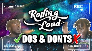 SURVIVING ROLLING LOUD... DO'S & DON'TS AT ROLLING LOUD MIAMI | HOW I GOT LOST IN MIAMI FOR 24 HOURS