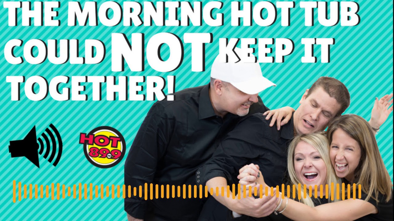 The Morning Hot Tub couldn't keep it together at Jenni's lube story