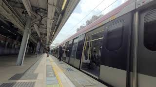 {泡菜+英式午餐} 東鐵線 大圍站R train D010/D012 南/下行 進離站+ MLR train E4/E66 北/上行 進離站