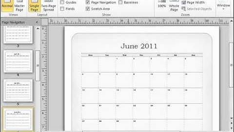 Publisher 2010 Tutorial The Zoom Slider and Zoom Button Group Microsoft Training Lesson 1.8