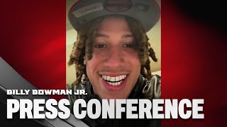 I don't fear nobody! Billy Bowman Jr. speaks after being drafted by Atlanta | Press Conference