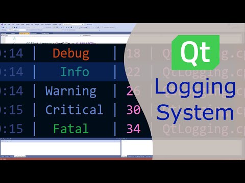 How to set up a Logging System with Qt