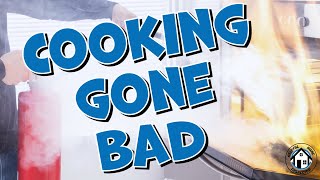 Always think Safety First, even when Cooking!