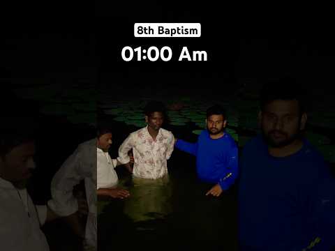 7th baptism @GbcKiranpaul #trending #ytshorts #rajprakashpaul #paulemmanuel #lovegospel #telugu