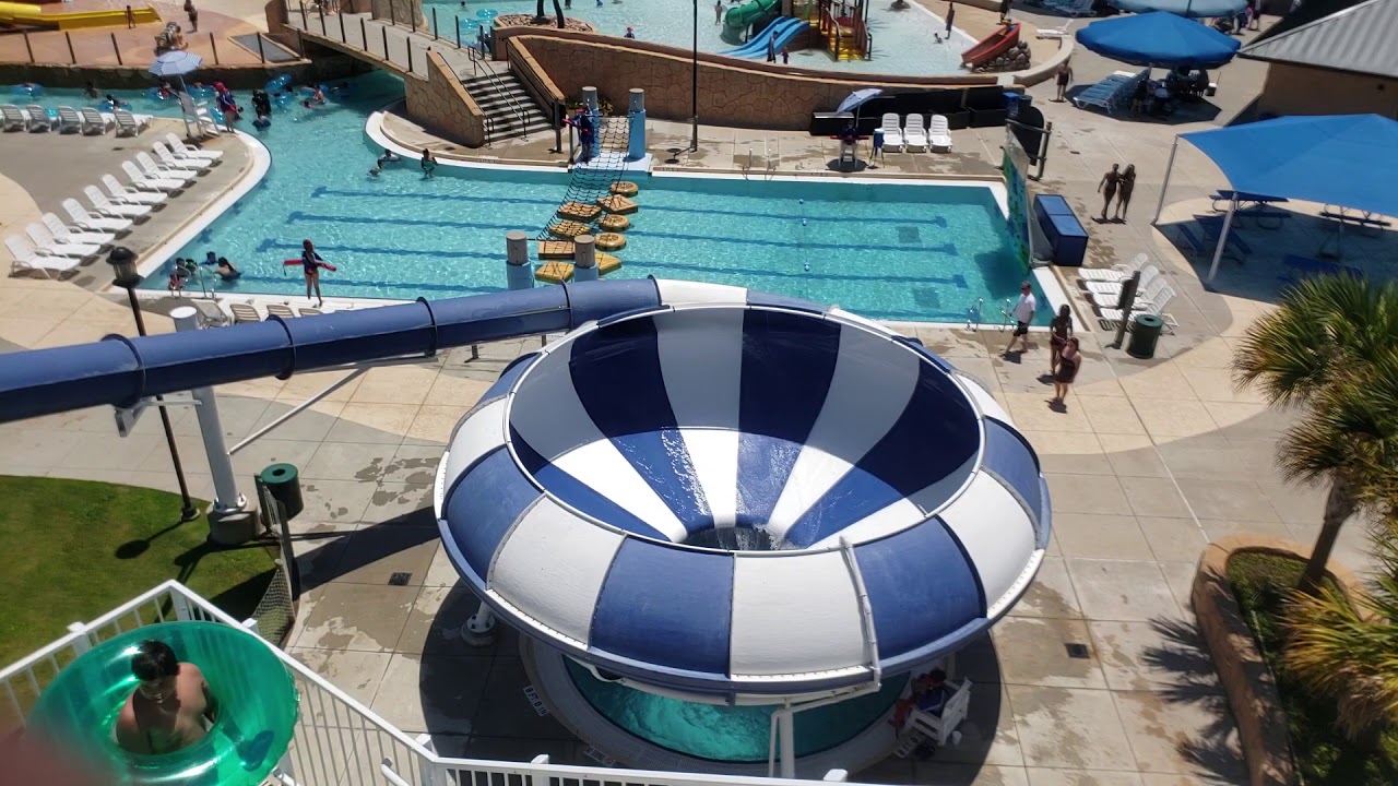 Water slide fun at Pirate's Bay in Baytown, Texas YouTube