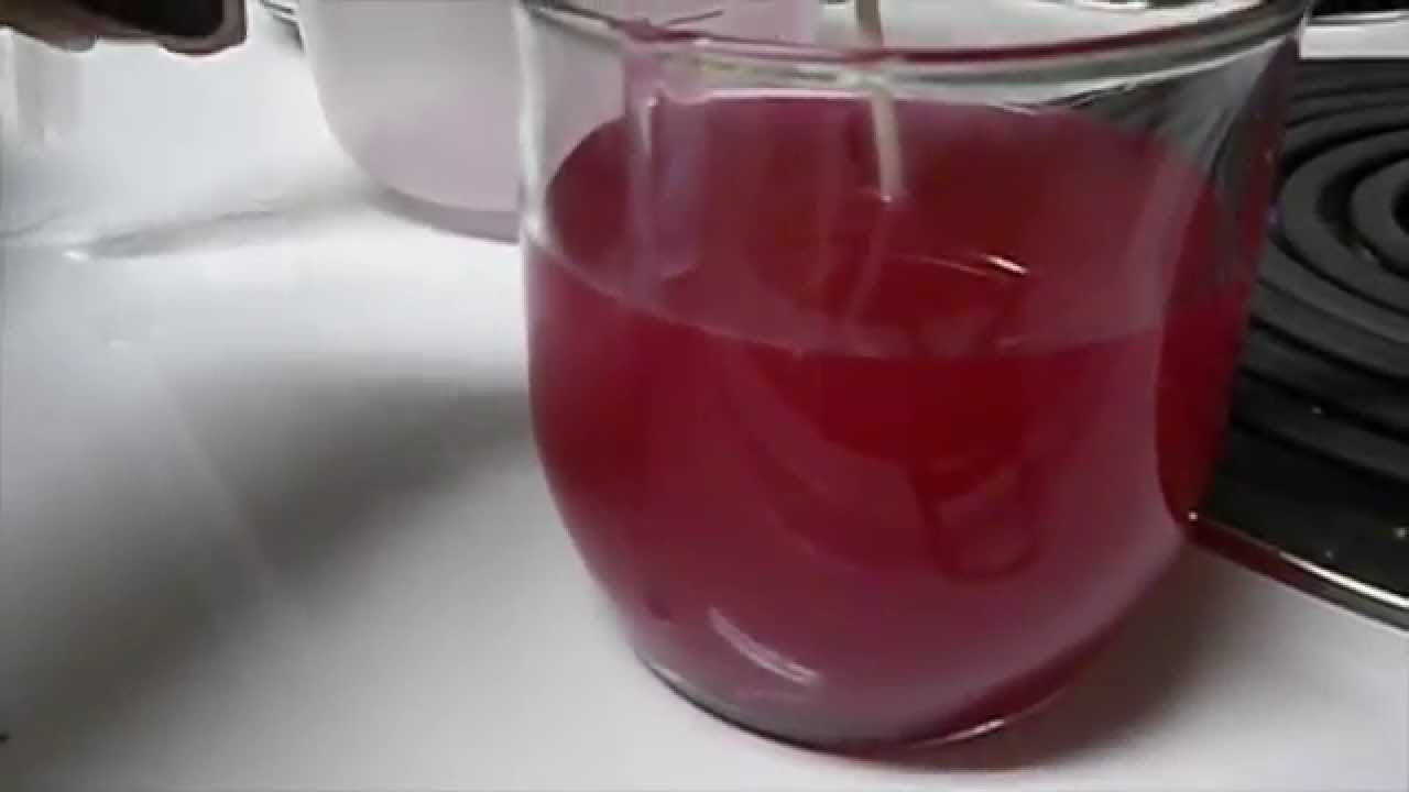 Waxless candle DIY YouTube