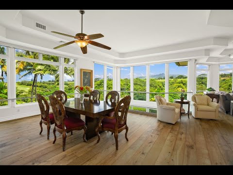 4100 QUEEN EMMA'S DR, Princeville, HI home video tour