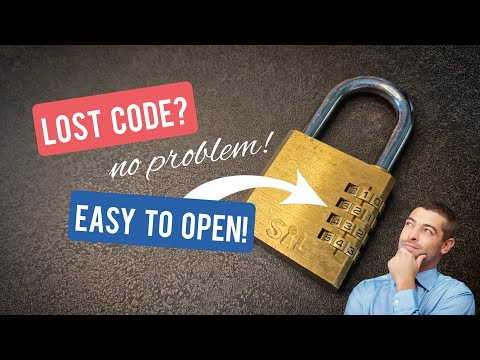 How to Open a Number Padlock: Quick and Easy Guide