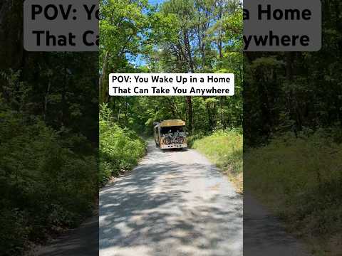 The feeling of being able to wake up and drive anywhere 🚌 #lifestyle #travel #home #lifeontheroad
