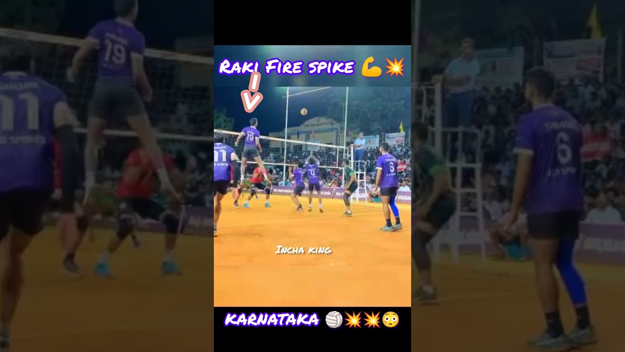 Raki Fire 💪 Spike✅ | Praful Incredible Jump ✅💥 