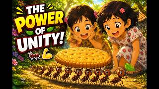 🐜💪 The Power of Ant Unity | Together We Can Do Anything! | Kids Story